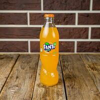 Fanta в стекле в Шаурма в пите