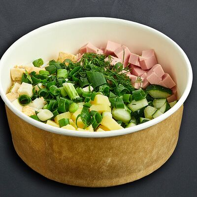 Основа для окрошки с колбасой в Европа по цене 150 ₽