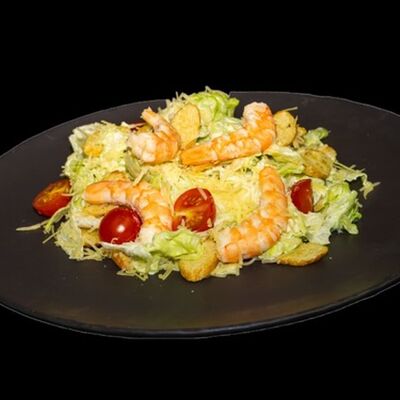 Салат Цезарь с креветкой в Докими по цене 610 ₽