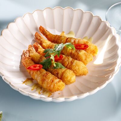 Хрустящие креветки с васабив Кукумбер по цене 650 ₽