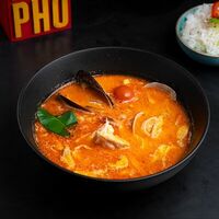 Том ям с морепродуктами в Mr Pho Bo