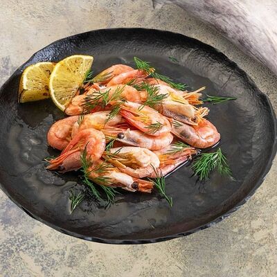 Креветки отварные в 7 небо по цене 690 ₽