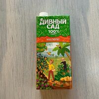 Сок Дивный сад Мультифрукт в Кафе у Апи