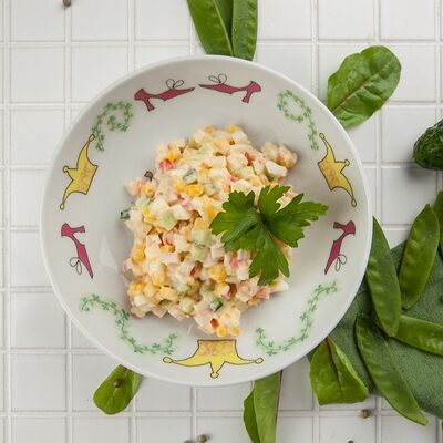 Крабовый салат ланч в Кукумбер по цене 360