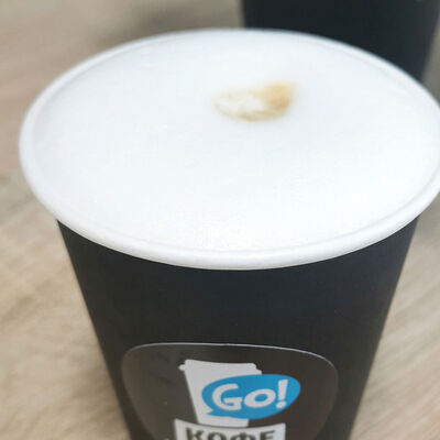 Латте среднее в Go! Кофе по цене 320 ₽