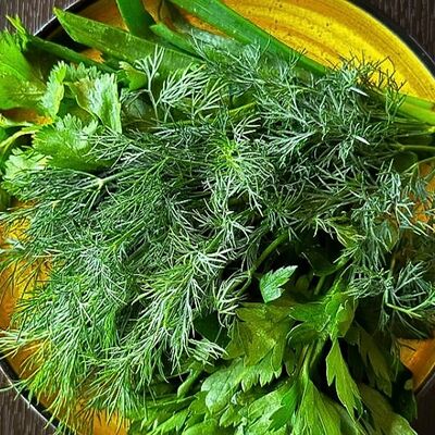 Свежая зелень в Навруз по цене 240 ₽