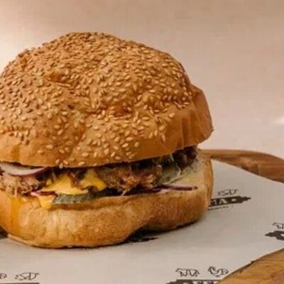 Бургер с рваной свининой в Ферма по цене 419