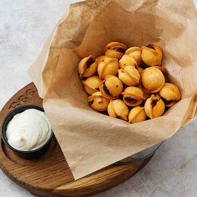 Пельмени мини жареныев Beer House по цене 420 ₽