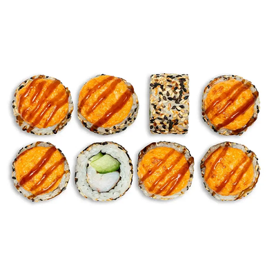 Запеченная Аляска Эби в Суши Сет по цене 734 ₽