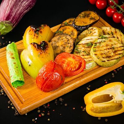Овощной микс на мангалев Мангал сити по цене 550 ₽