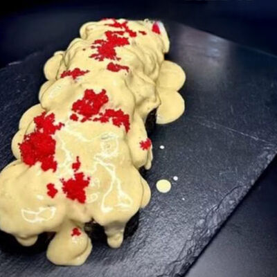 Сливочный ролл с лососемв Breaking time по цене 650 ₽