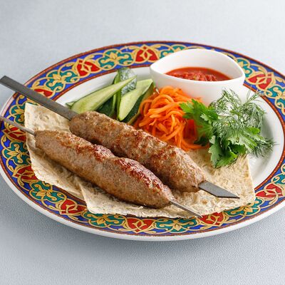 Люля из говядины и свинины в Чайхана Пахвала по цене 780 ₽