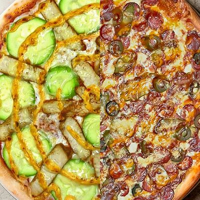 Фитнес-хит и BBQ в ПиЦЦунда Море начинки по цене 1353 ₽