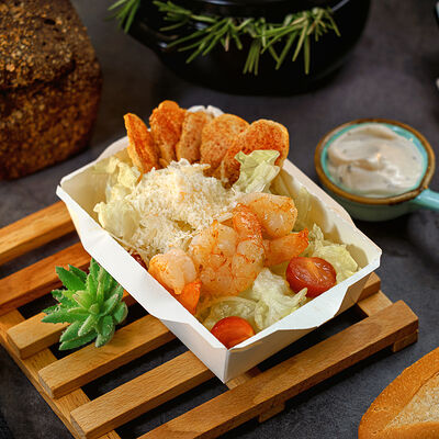 Цезарь с креветкой в Гастроугол по цене 420 ₽