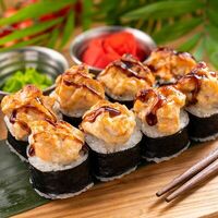 Ролл запеченный Хиросима в ЧиллДОМ