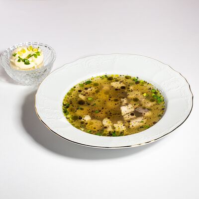 Уха с северной рыбой в Дворцовая по цене 720 ₽