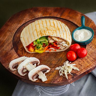 Грибная в пите в #Шаверма_хауз по цене 410 ₽