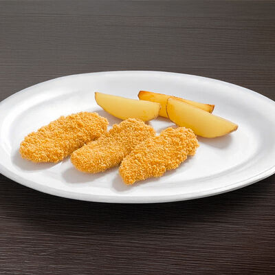 Картошка по-деревенски с стрипсами в Armud Kebab по цене 310 ₽