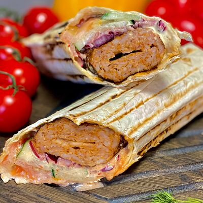 Дюрюм с бараниной в Пельменная “GrillChef по цене 710 ₽