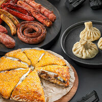 Логотип Crazy Brothers! 4-х этажная Пицца