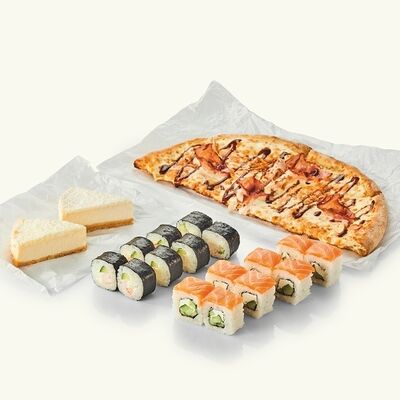 Ужин на двоих в Вкусномаркет по цене 1799 ₽