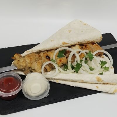 Шашлык Курица в лавашев В маринаде по цене 416 ₽