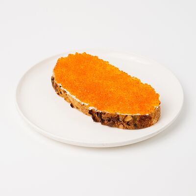 Бутерброд с красной икрой в KM20 по цене 1800 ₽