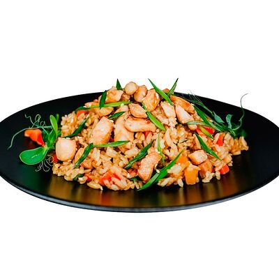 Рис чесночный с курицей в Багс Банни от кафеМафия по цене 363