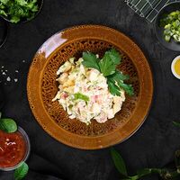 Салат с семгой в Империя вкуса