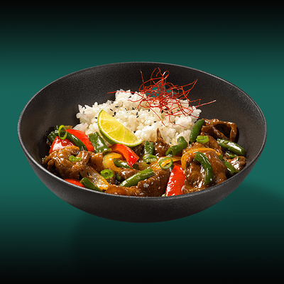 Говядина в соусе из черной фасоли в Пицца Пи по цене 929 ₽