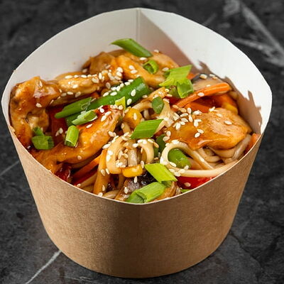 Wok с цыпленком в соусе терияки в Good Food по цене 448 ₽