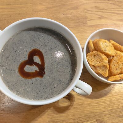 Суп-пюре грибной в Островок по цене 300 ₽