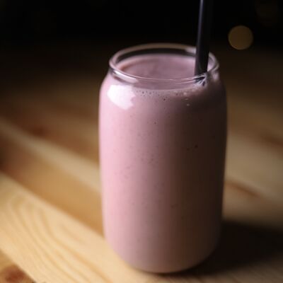 Клубничный милкшейк в Fjord по цене 290 ₽