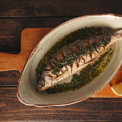 Сиг Севанский жареный в LuckyDze по цене 1250 ₽