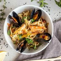 С морепродуктами в Пино
