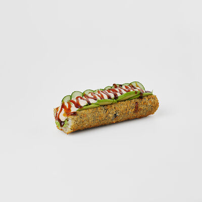 Sushi hot dog с лососем в Sushiman по цене 3600 ₸
