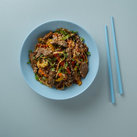 Wok кимчи с говядиной в Rollwell