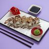 Ролл Канада с лососем в SAKURA SUSHI PREMIUM по цене 1000