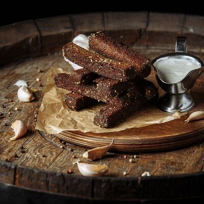 Гренки из Бородинского в Вобла по цене 300 ₽