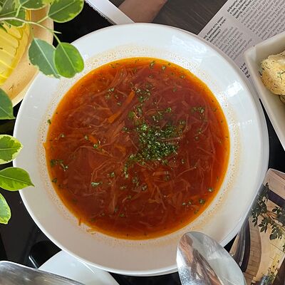 Постный борщ в Эник Беник по цене 290 ₽