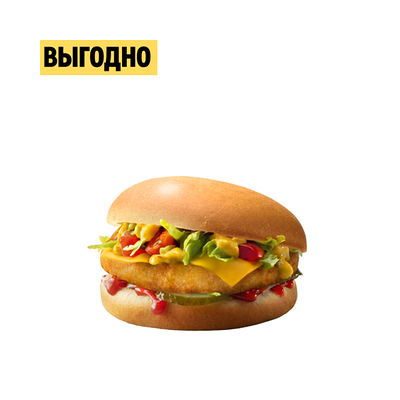 Чизбургер де люкс в ROSTIC’S по цене 135 ₽