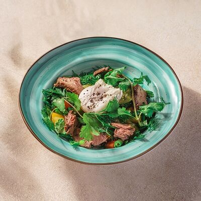 Салат с ростбифом в Перчини на огне по цене 365