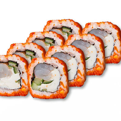 Калифорния с креветкой в Якудза ролл по цене 510 ₽
