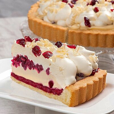 Бруснично-кремовый с белым шоколадом в Кухня 91 по цене 348 ₽