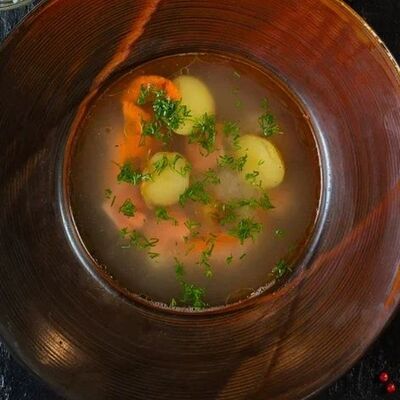 Уха с лососем в Красножар по цене 540 ₽