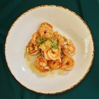 Креветки в сливочно-винном соусе в Бали