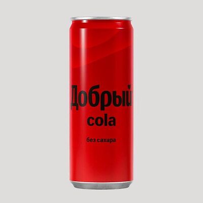 Лимонад Добрый Cola без сахара в Суши & Пицца & Вок по цене 139 ₽