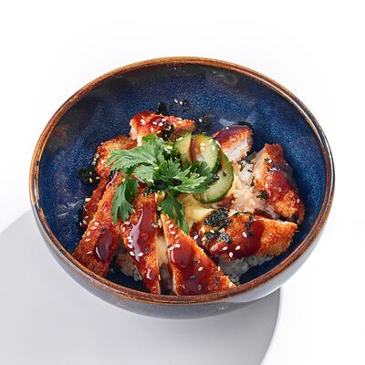 Шницель Баффало с азиатским рисом в Meet.Point по цене 520 ₽