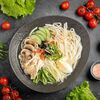 Суп с лапшей Удон, курицей и грибами в Корё по цене 630