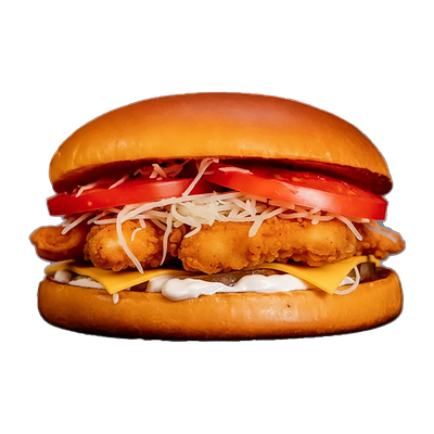 Цезарь бургер slim в Fat house по цене 430 ₽